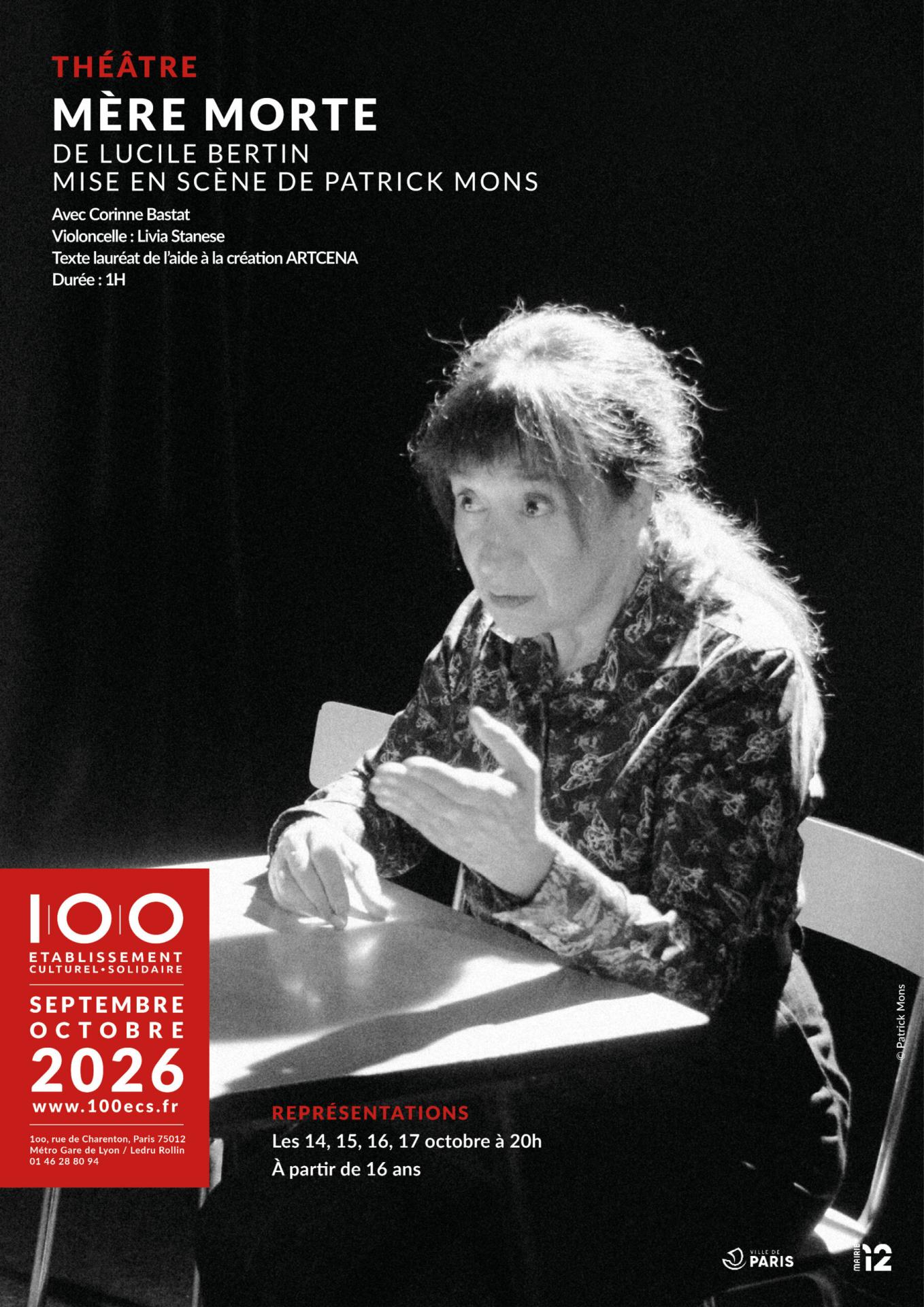 Affiche theatre mere morte 100ecs a4 scaled